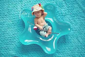 

0-1m,3-4m Newborn hat and pants baby sets Newborn Baby Girls Boys Crochet Knit fisherman Costume Photo Photography Prop