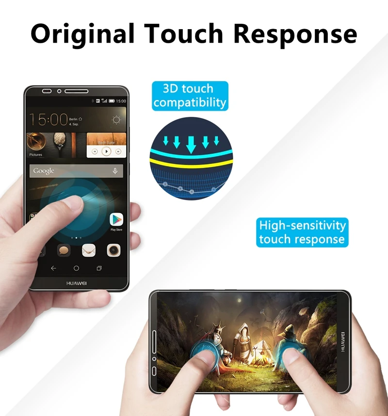 2.5D 0,26 мм 9H Премиум Закаленное стекло для huawei Ascend mate 7 защитная пленка для huawei mate 7