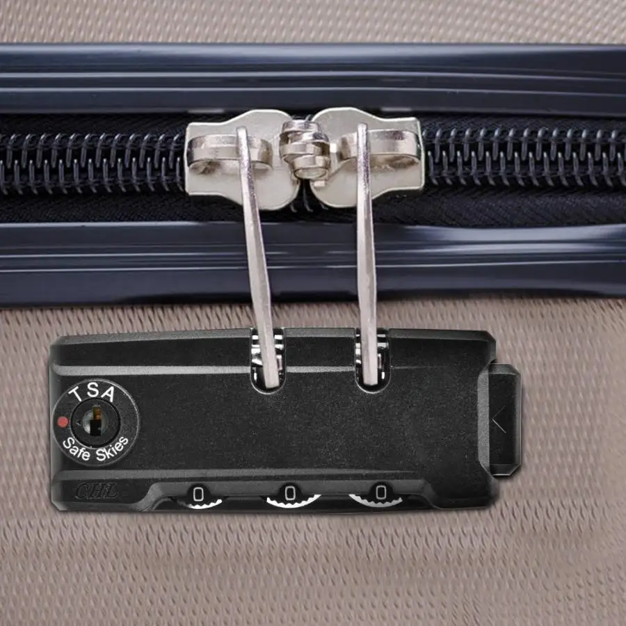 

Zinc Alloy Portable Customs Code Lock Luggage Bag Box Password Fixed Lock