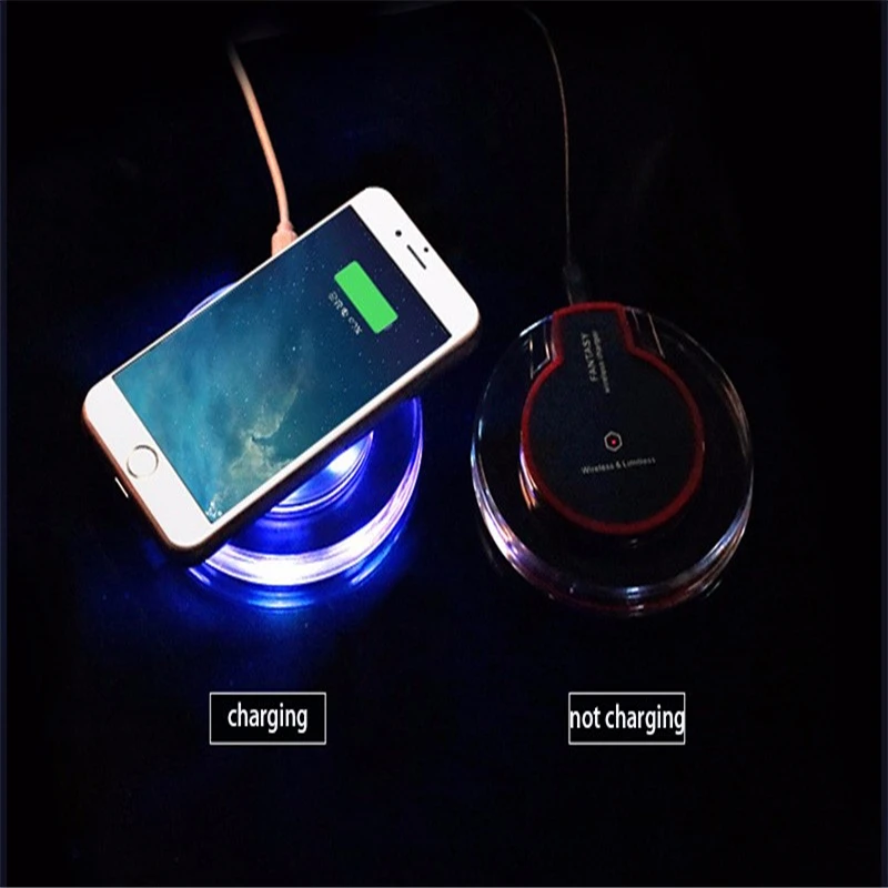 

New Highly Useful Universal Crystal Qi Wireless Charger Charging Pad for IPhone 6 Samsung LG HTC