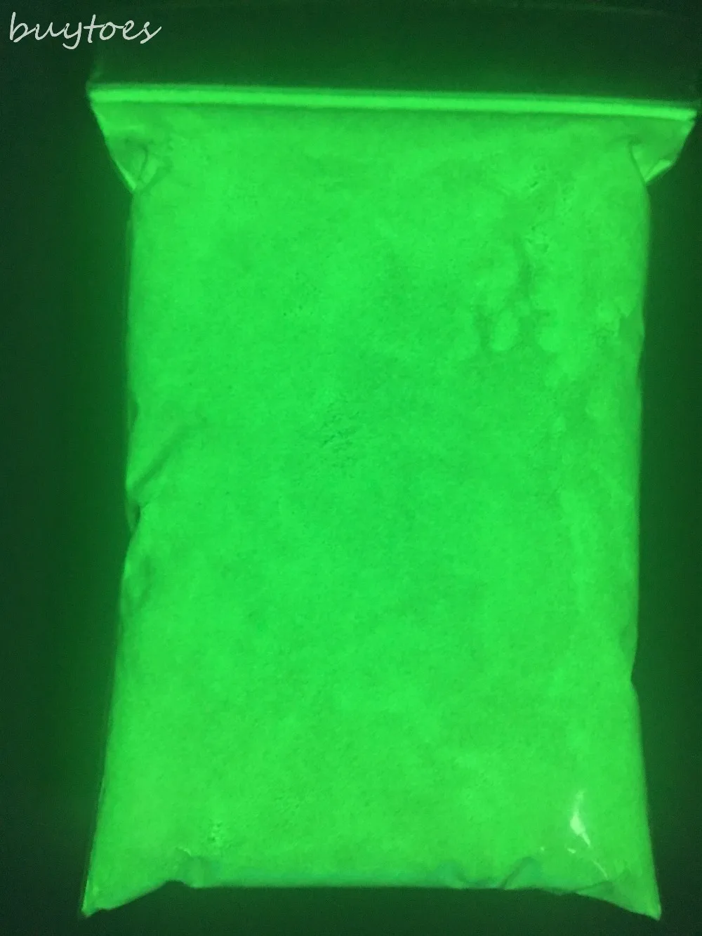 buytoes blue green color Luminous powder Blue Green Glow in Dark Powder Noctilucent Powder Nail Glitter phosphor Paint