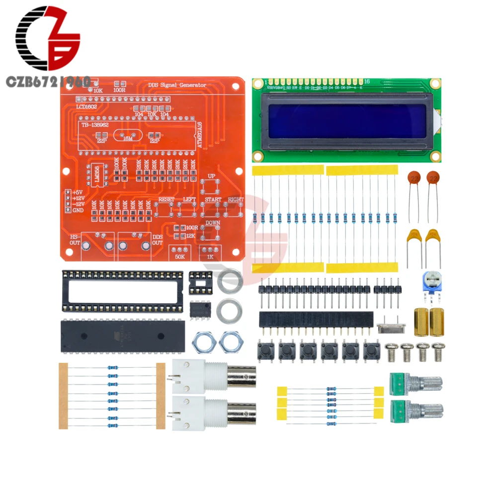 DDS Function Signal Generator Module Sine Square Sawtooth Triangle Wave DIY KIT