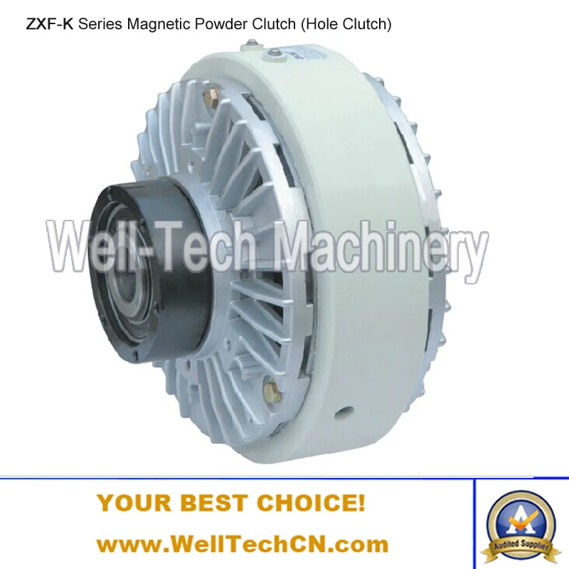 ZXF-K-10 модель 100N. M Натяжной магнитный порошок сцепления/Тормозная печать машины электромагнитный порошковый тормоз отверстие сцепления