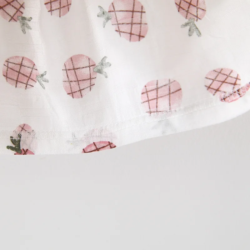 Новинка; vestido infantil; милое хлопковое Повседневное платье с рисунком для девочек с рукавами; летние вечерние платья без рукавов; детское Подарочное платье