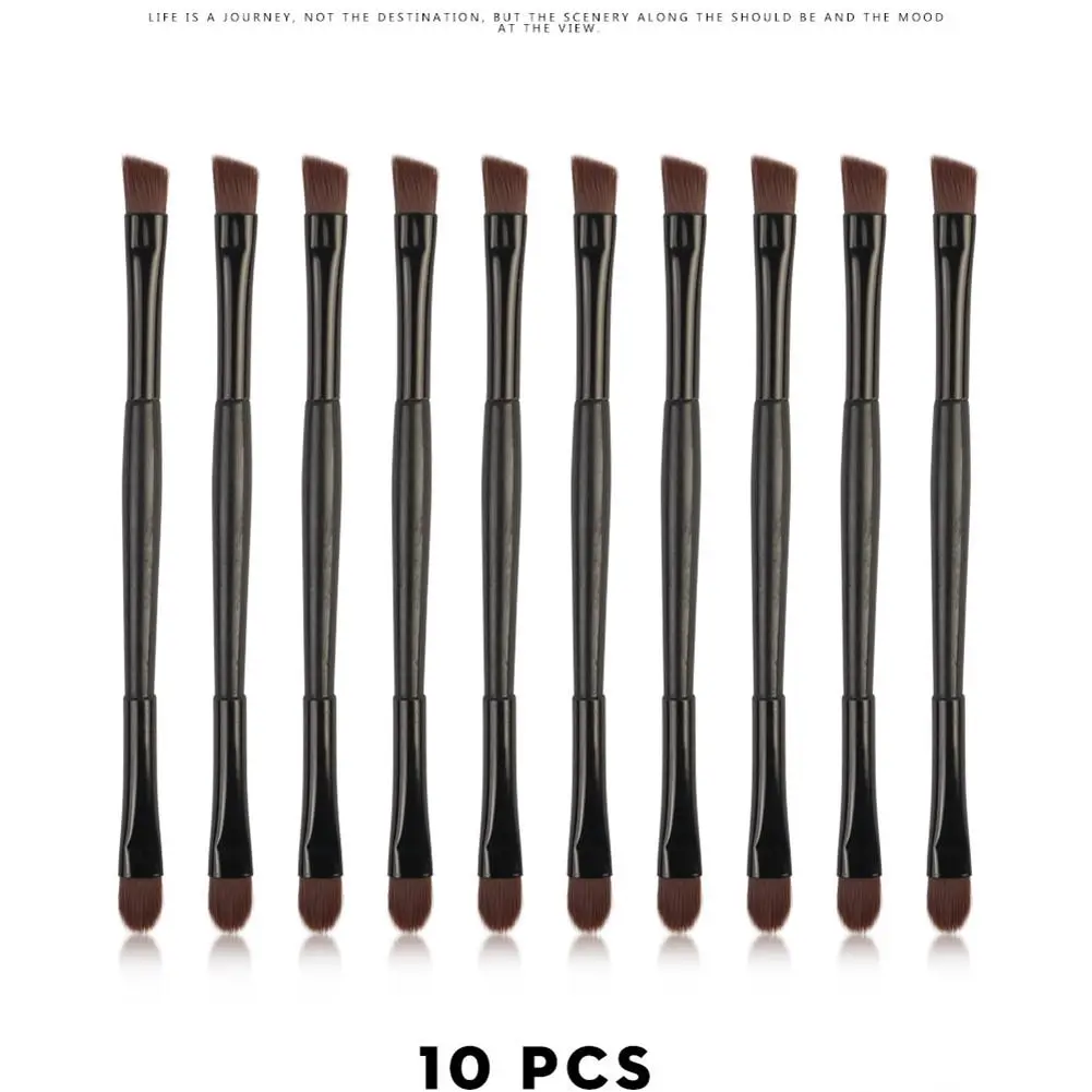 

10pcs Multifunctional Double Ended Eye Shadow Brushes Eye Shadow Eyebrow Lip Brushes Powder Foundation EyeShadow Brush Tool