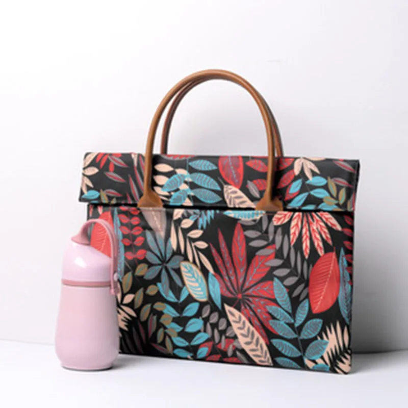 2019 New Laptop Bag11 12 13 Inch Messenger Floral Handbag Case For MacBook Air Pro 15.6 Laptop Seleeve For Women Free Shipping (3)