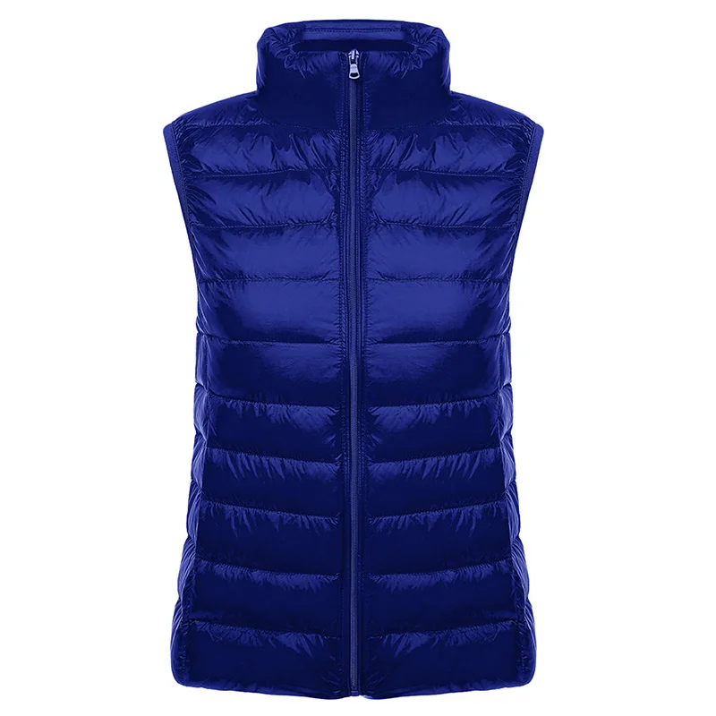 Kostlich New Arrival Autumn Vest Coat Women Ultra Light Sleeveless Jacket Waistcoat Warm Winter Vest Outwear Plus Size Clothing (12)