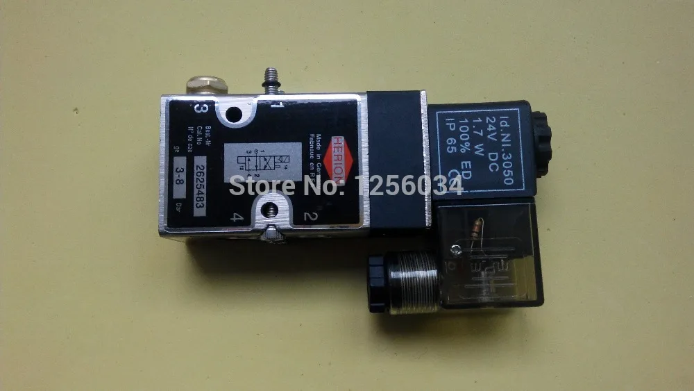 

6 pieces offset printing machine parts 4/2-way valve, 61.184.1051 98.184.1051