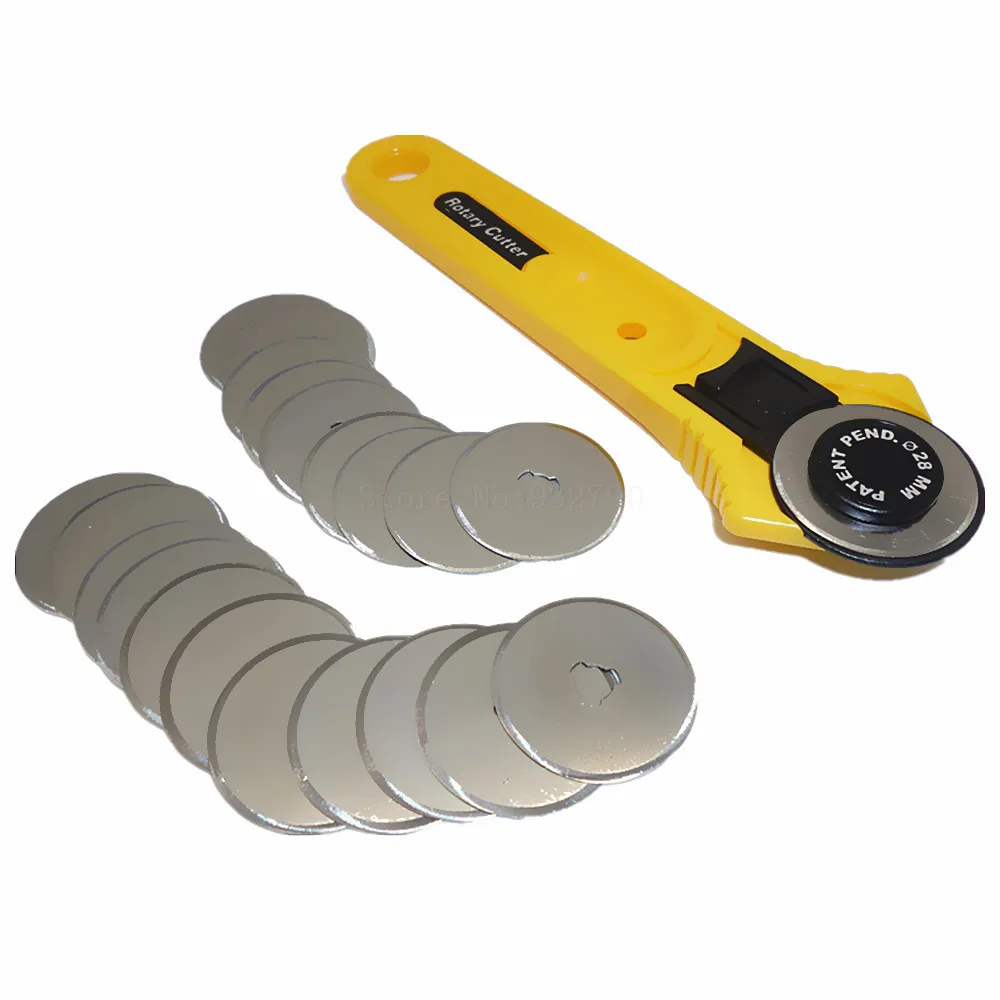 20pc 28mm Rotary Cutter Blades Fabric Paper Circular Cut Patchwork