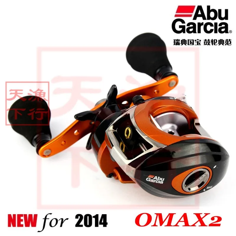 Free Shipping, ABU Garcia Orange Max(Right)/Max L(Left) OMAX2, 5BB