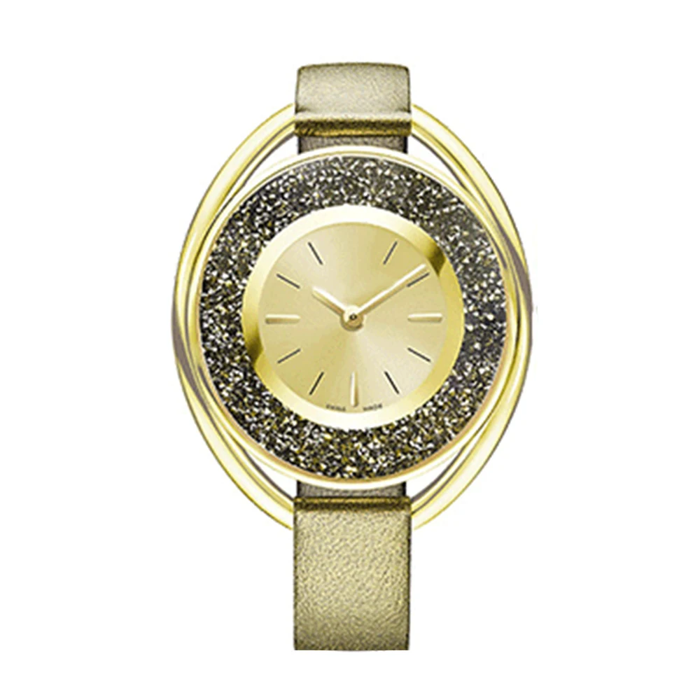 

ROBOL SWA Original Elegant And Elegant Fine Logo Quartz Watch Plateau Version Model Making Copy Jewelry Watch For Women