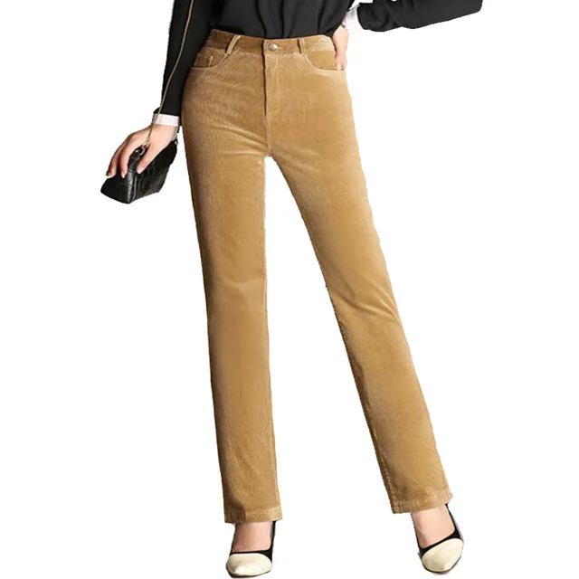 womens stretch corduroy pants