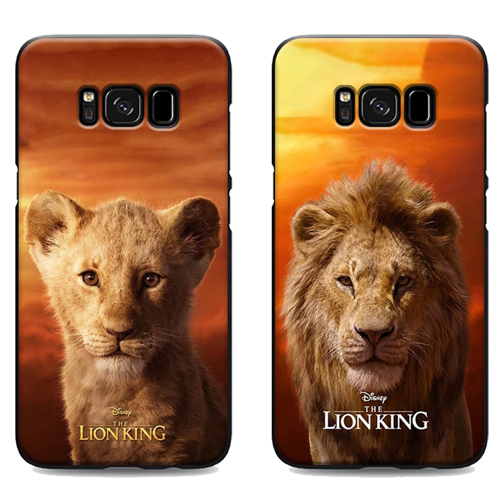 

lion king 2019 phone case for samsung galaxy s7 edge s6 s5 s8 s9 S10 plus best soft Silicone black cover TPU Housing