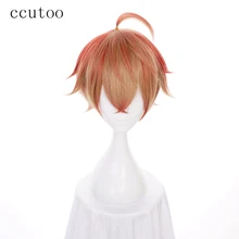 Ccutoo 1" блонд смешанный парик из коротких синтетических волос Sengoku ночной крови Toyotomi Hideyoshi косплей парик теплостойкое волокно