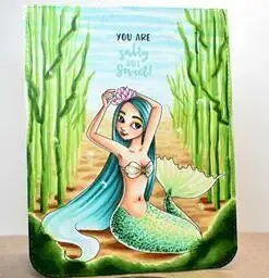 

girl Clear Silicone Stamp/Seal for DIY scrapbooking/photo album Decorative clear stamp sheets A1923