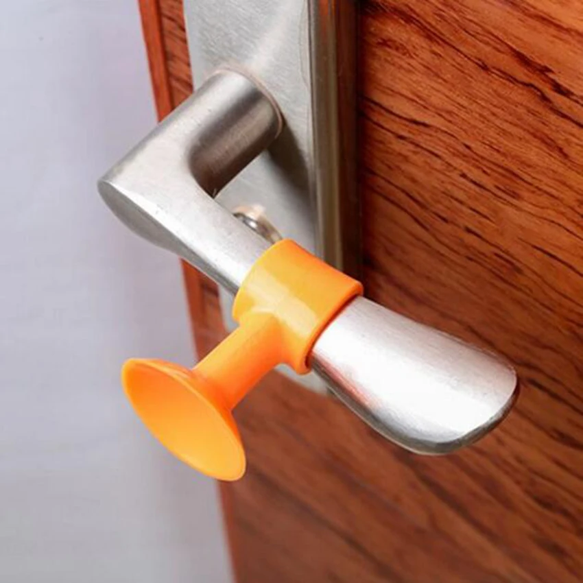 1 шт. 5 цветов дверная ручка глушитель краш-накладка настенные протекторы силиконовый стоппер для двери анти-столкновения стоп продукты