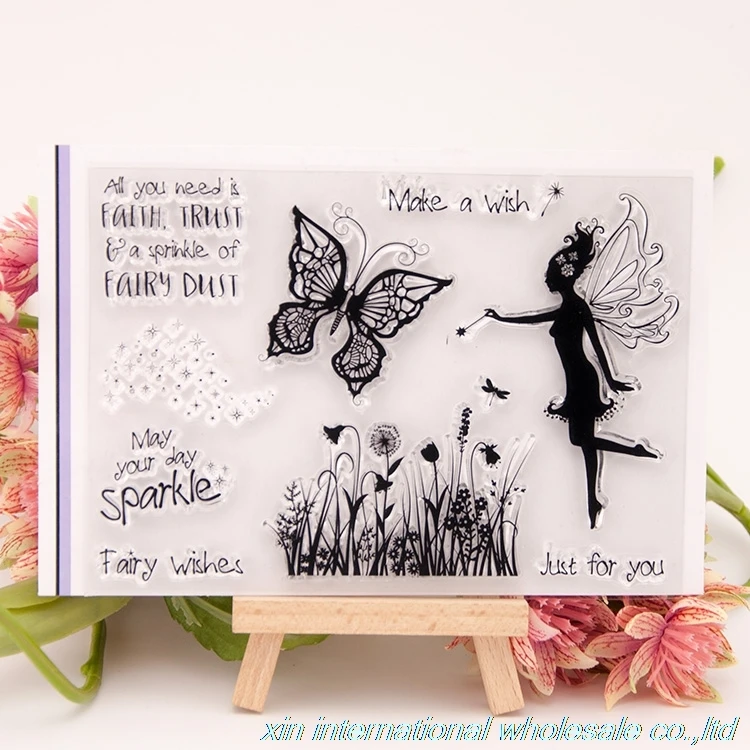 embossing folders encre scrapbooking ACRYLIC VINTAGE clear stamps FOR