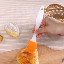 Белый матирующий ручка выпечки силиконовая печенья сопротивление хлеб Торт Крем принадлежности для шашлыков масла барбекю кисточки соевый соус