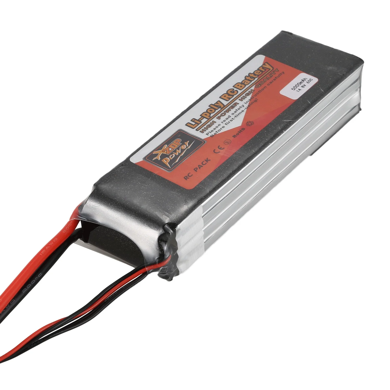 ZOP Мощность 14,8 V 5000 mah 4S 60C Lipo Батарея ZOP Мощность Перезаряжаемые XT60 разъем для Радиоуправляемый квадрокоптер модели игрушки