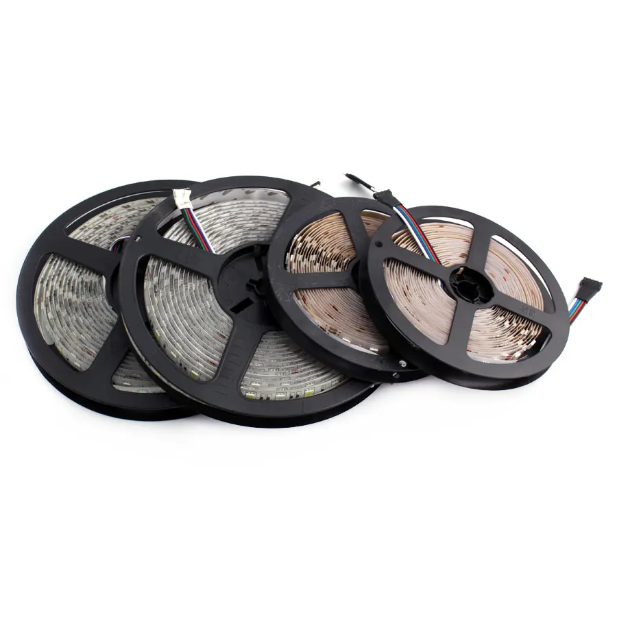 #cheap 12V LED Strip Light Waterproof 60leds m 5M 5050 LED Lamp RGB IP65 IP67 IP68 Fiexble Light Led Ribbon Tape backlight