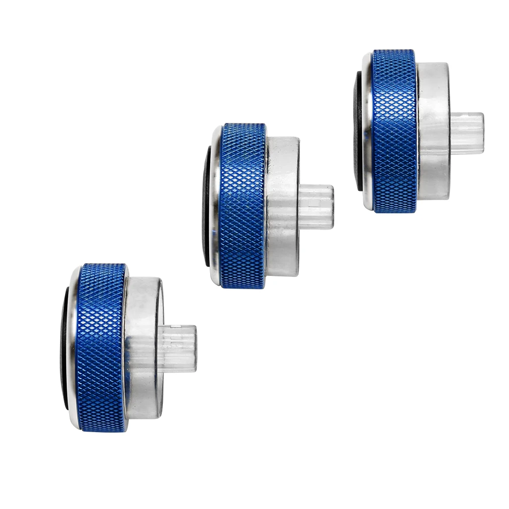 AC Air Conditioner Control Knobs Aluminum Panel Switch for Ford Focus Blue