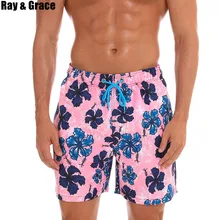 Солнцезащитные Благодать печати Лето Для мужчин s пляжные шорты для серфинга Siwmwear бермуды быстросохнущая Running Плавание для Для мужчин спортивные мужские шорты для спортзала