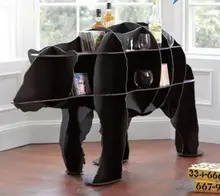 Decorative Table For Black Polar Bear Lovers