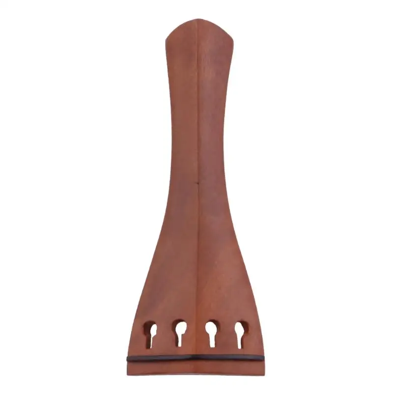 

4/4-3/4 Brown Jujube Wood Violin Fine Tuner Tailpiece Big with Tail Rope for Professional Violin Use Parts & Accessories