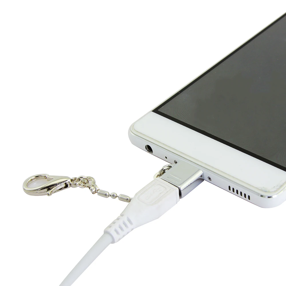 Мини адаптер CHYI с USB на Type C конвертер OTG Micro комбинированный металлический