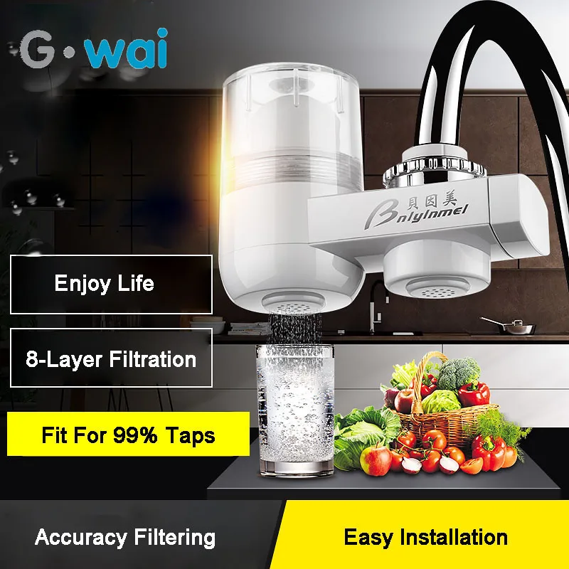 

Home Kitchen Tap Water Pre-filter Healthy Ceramic Cartridge Filter Water Purifier Faucet Drinking Water Filter