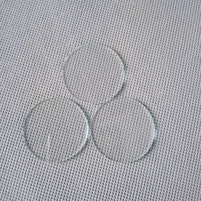 10 pieces/lot D35mmx2mm clear glass Lens Glass sheet for downlight
