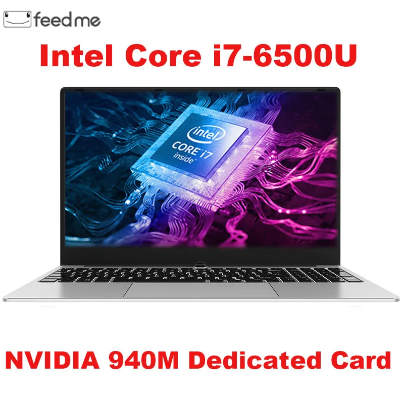  Gaming laptop 15.6inch Metal Body Intel i7 6500U 16GB RAM 2G Dedicated Video Card Windows 10 Notebo