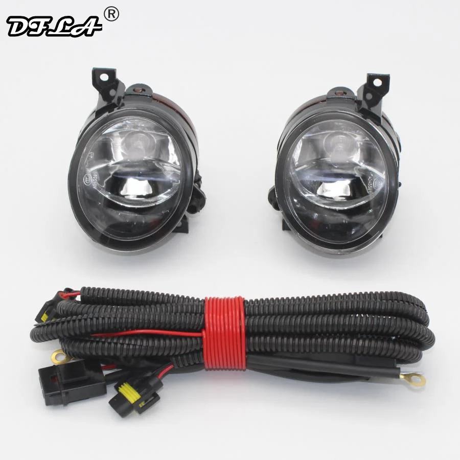 

For VW Amarok 2009 2010 2011 2012 2013 2014 2015 2016 Car-styling Front Bumper Fog Lamp Fog Light + Wire