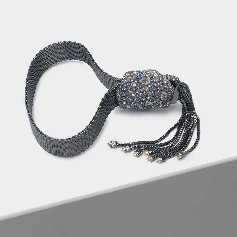 

Irregular fringe design retro shiny bracelet