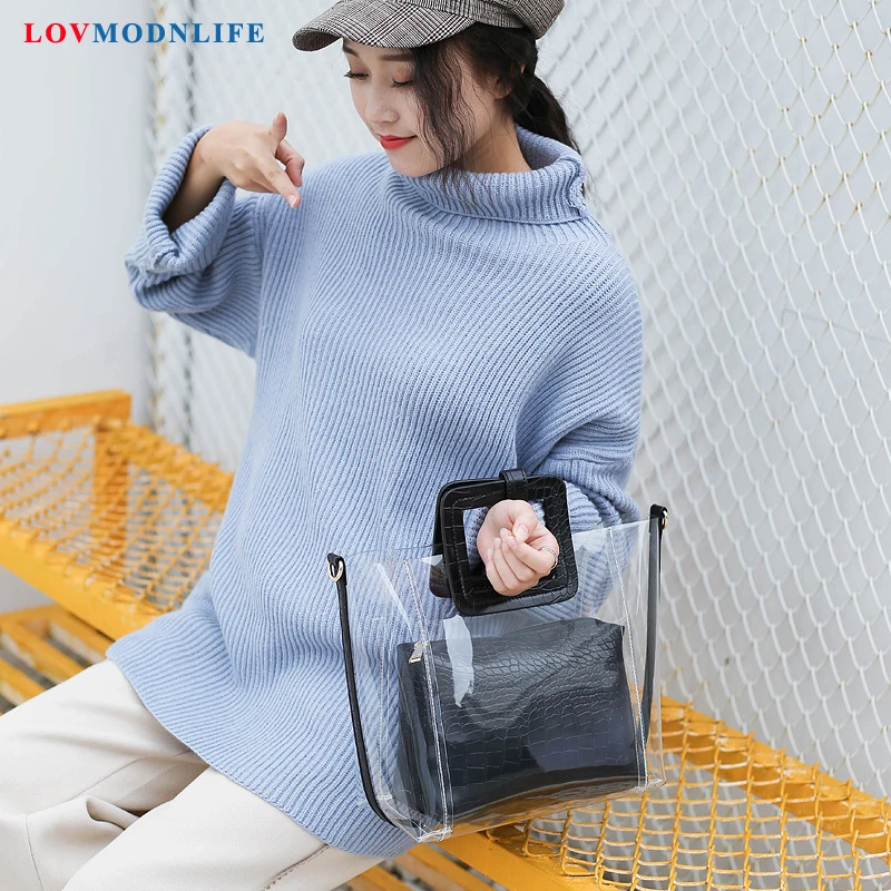 

Women's Shoulder Bags Transparent Summer 2019 Fashion Women Clear Jelly Beach Bags Ladies Handbags Female Clutch Crossbody Bag