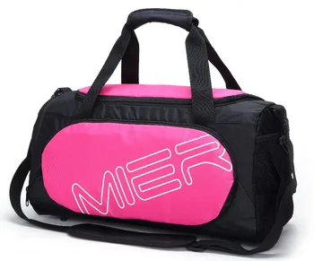 

MIER Small Duffel Bag for Men and Women with Shoes Compartment, 18inch