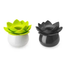 Цветочный зубочистки держатель для хранения ватный тампон Box бутон держатель дело стол украсить Организатор