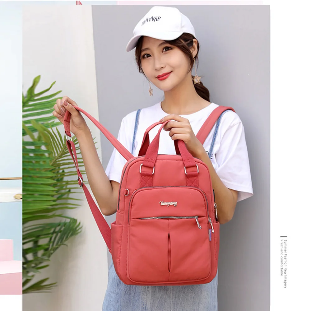 2019 Trend Ladies Backpack USB Charging Backpack Computer Bag Large Capacity College Wind Travel Backpack New Casual Student Bag 2019 Trend Ladies Backpack USB Charging Backpack Computer Bag Large Capacity College Wind Travel Backpack New Casual Student Bag
