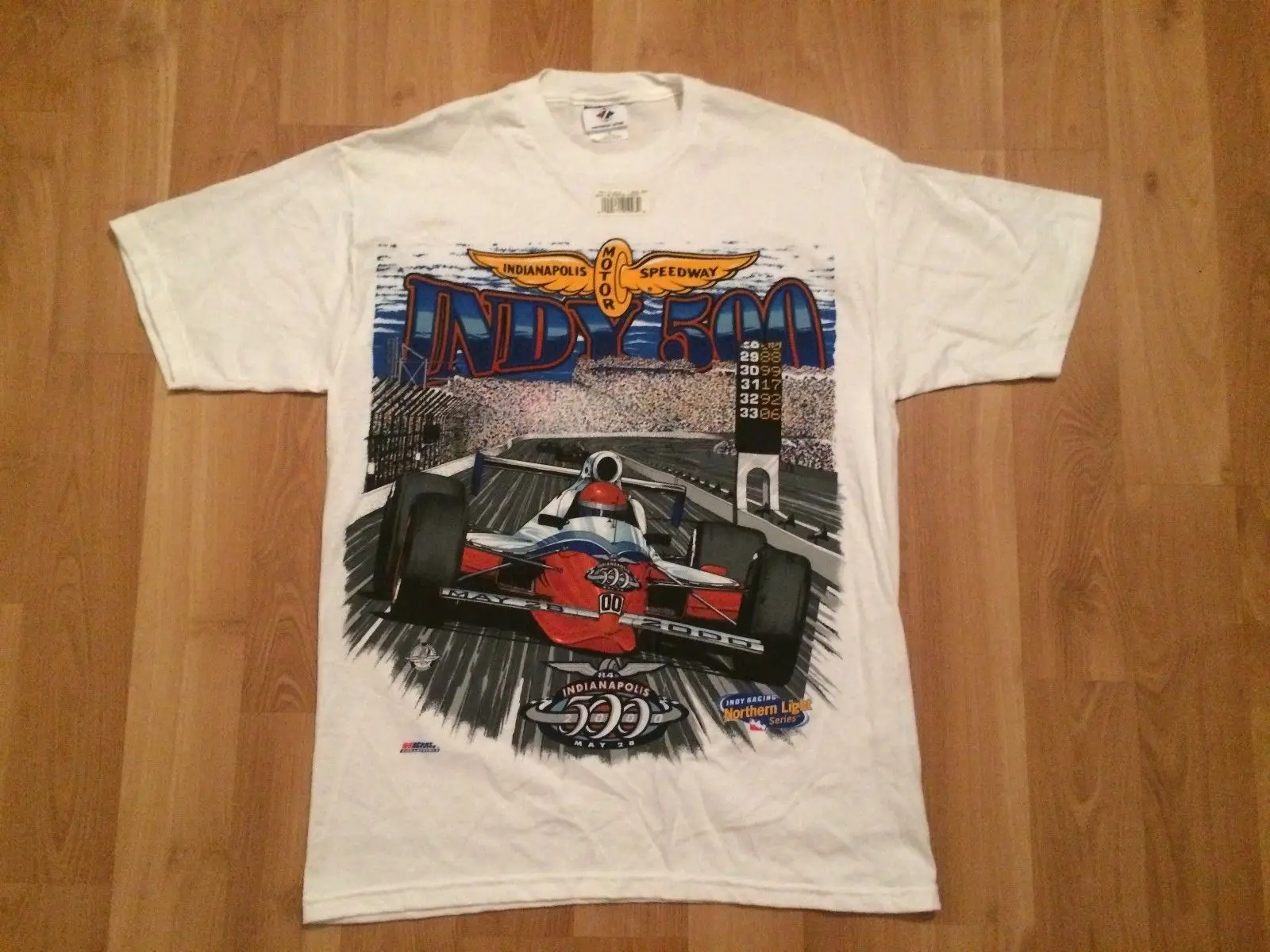 2000 INDY 500 T SHIRT MENS MEDIUM NEW INDIANAPOLIS MOTOR ...