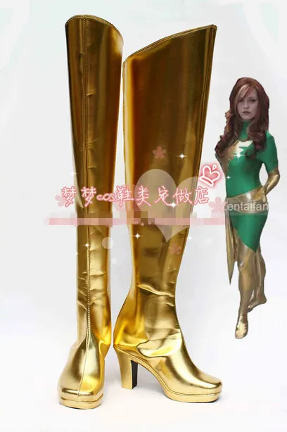 Ботинки для костюмированной вечеринки Marvel Girl на заказ