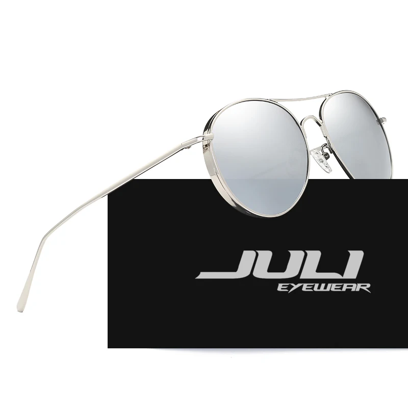 JULI EYEWEAR Round Fashion Sunglasses Women Luxury Brand Design Coating