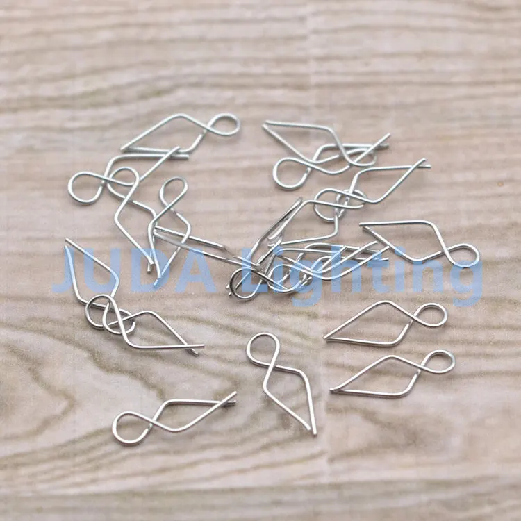 Stainless steel crystal beads connection buckle hardware connecting hasp for retro chandelier led pendant light wall lamp |