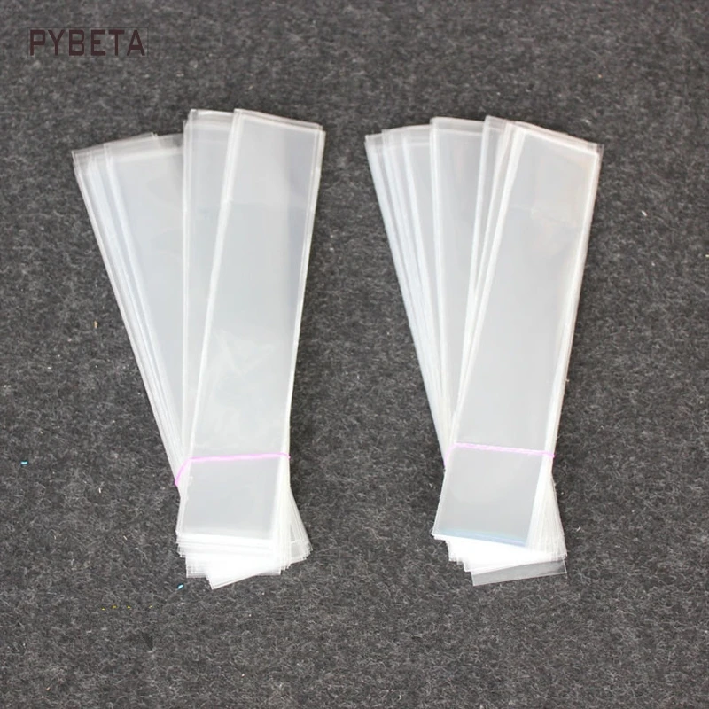 

500pcs/lot- width (4cm-5cm) Transparent OPP Plastic Gift Packing bag Clear Top Open Cellophane Bags Candy Tools Flat Pocket