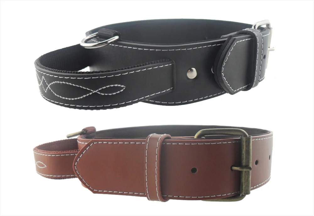 Leather dog collar