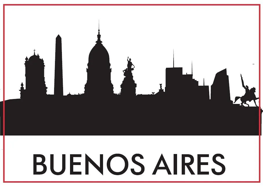 SOUVEMAG 78*54*3 мм BuenosAires Skyline сувенирные магниты на холодильник 20424|souvenir fridge magnets|fridge