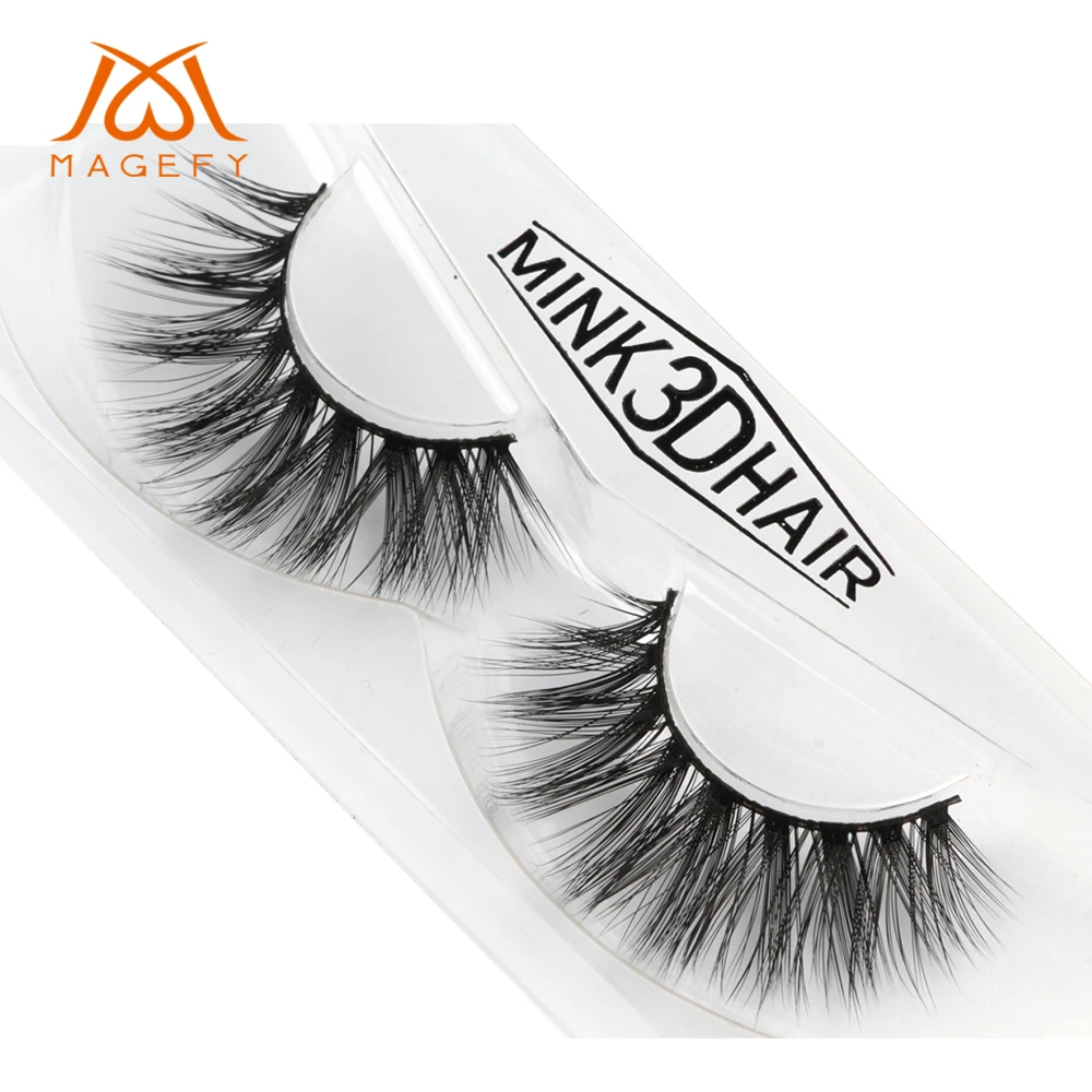 MAGEFY 3D Fake Eyelashes Natural long Lasting Thick False Eyelashes