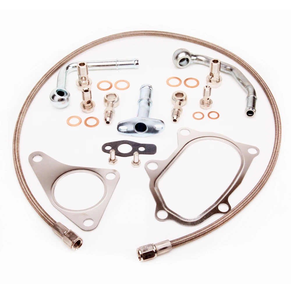 Kinugawa Turbo установки комплекта 4" петель растяжимый шланг для Subaru WRX STI TD05 TD06