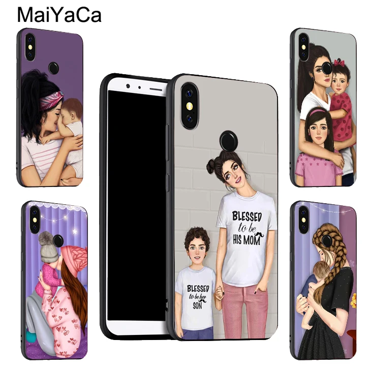 Чехол для телефона MaiYaCa SUPER MOM MUM MAMA BABY For POCO X3 F2 Pro F1 чехол Red mi Note 9 8 T 7 9S 9C Mi 10 Lite A3
