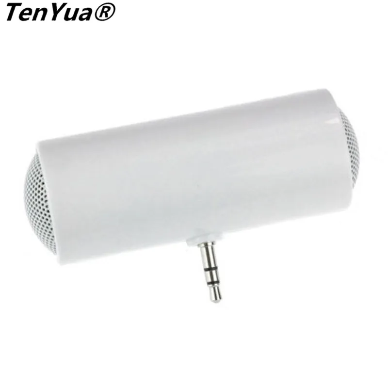 TenYua портативный 3,5 мм разъем AUX стерео мини-динамик адаптер-звукосниматель, динамик для смартфона