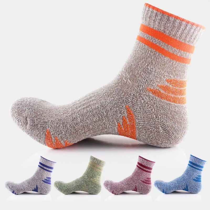 

5 Pairs Climbing Sport Ankle Socks Soft Nap Crew Quarter Cotton Stockings Cycling Bowling Climbing Camping Running Hiking Sock
